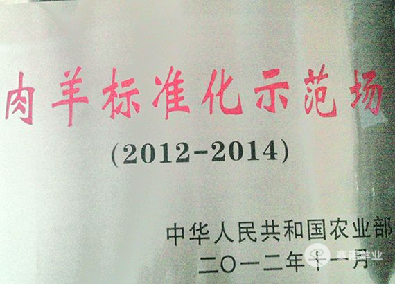 國家級肉羊標(biāo)準(zhǔn)化示范場